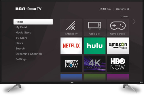 RCA 60" Class 4K UHD 2160P HDR Roku Smart LED TV - MSRP 650$ - Like New