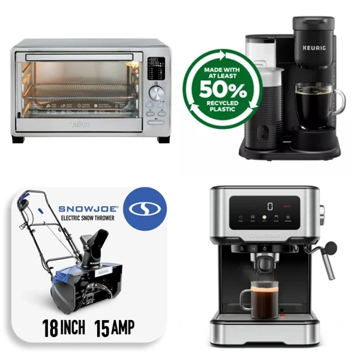 50 units of Small Appliances - MSRP $4,965 - Returns (Lot # 974503)