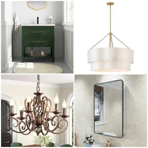 14 units of Home Fixtures - MSRP $5,339 - Returns (Lot # 974807)