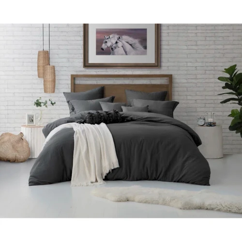 200 units of Super Soft Crinkle Washed Microfiber Duvet Cover Sets - MSRP $10,394 - Brand New (Lot # 951107)