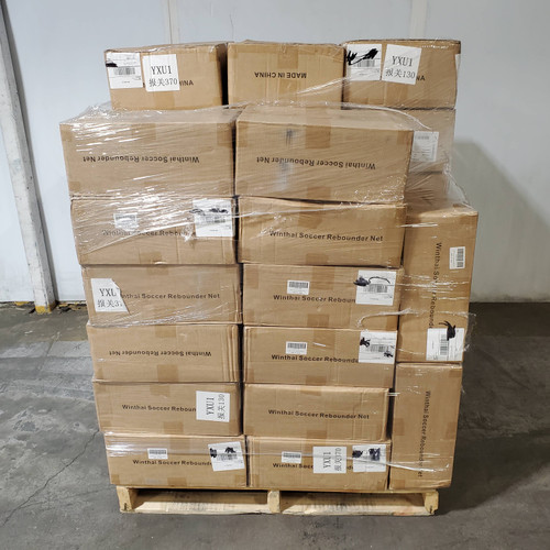 56 units of Winthai 2PCS Soccer Rebounder Boards - MSRP $2,393 - Like New (Lot # 908417)
