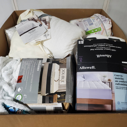 40 units of Bedding - MSRP $1,485 - Returns (Lot # 977707)