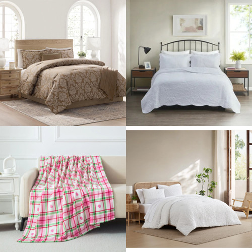 60 units of Bedding - MSRP $1,693 - Returns (Lot # 979205)