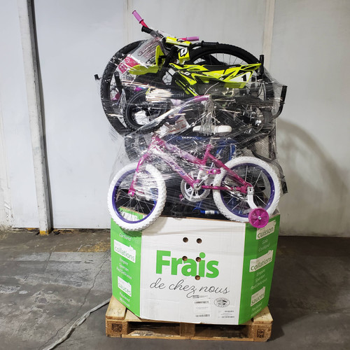 10 units of Bicycles - MSRP $1,632 - Returns (Lot # 979208)