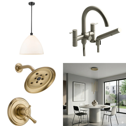 57 units of Home Fixtures - MSRP $11,866 - Returns (Lot # 976405)