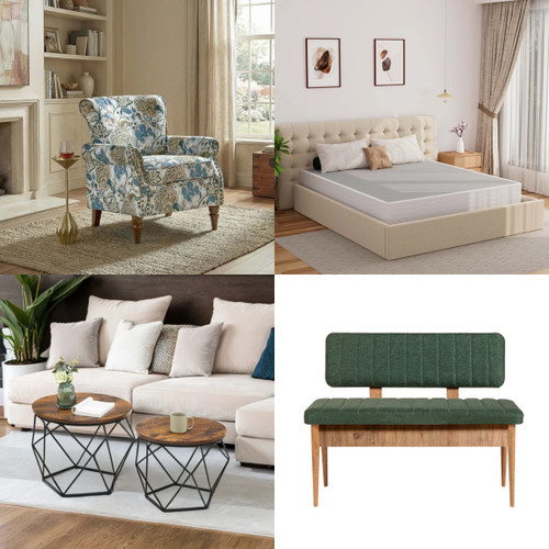 12 units of Home Furniture - MSRP $4,068 - Returns (Lot # 976610)