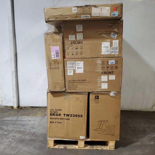 10 units of Home Furniture - MSRP $3,279 - Returns (Lot # 978701)