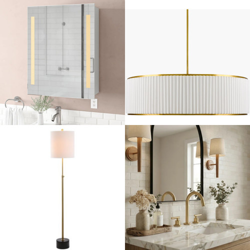 15 units of Home Fixtures - MSRP $6,266 - Returns (Lot # 976410)
