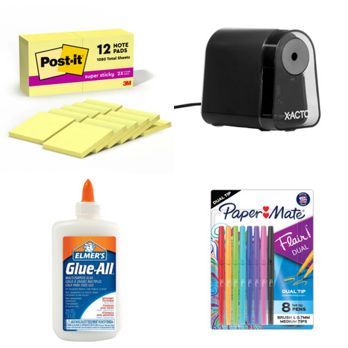 744 units of Office & School Supplies - MSRP $7,506 - Returns (Lot # 980108)