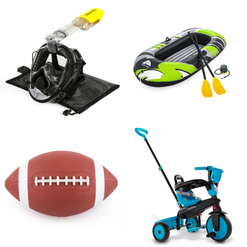 515 units of Sporting Goods - MSRP $3,623 - Returns (Lot # 980525)