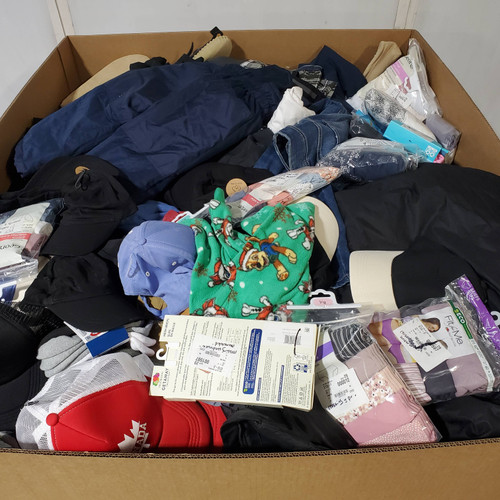 690 units of Clothing & Accessories - MSRP $6,900 - Returns (Lot # 981915)