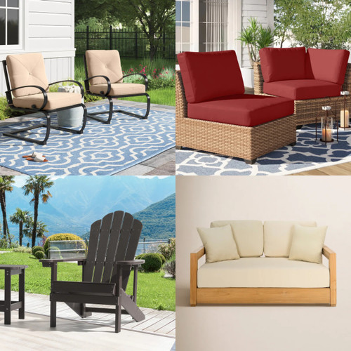 16 units of Patio Furniture - MSRP $6,688 - Like New (Lot # 976308)