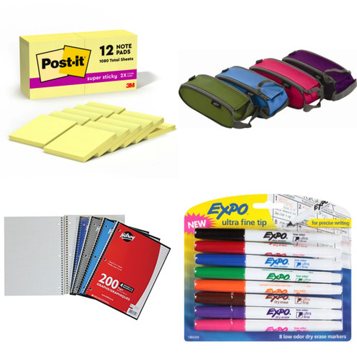 1140 units of Office & School Supplies - MSRP $8,521 - Returns (Lot # 984606)