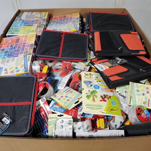 1140 units of Office & School Supplies - MSRP $8,521 - Returns (Lot # 984606)