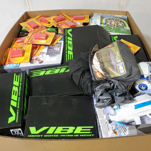 189 units of Sporting Goods - MSRP $5,198 - Returns (Lot # 985302)