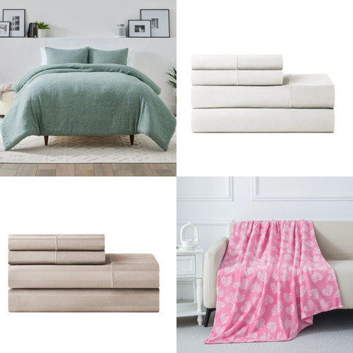 54 units of Bedding - MSRP $1,922 - Returns (Lot # 985323)