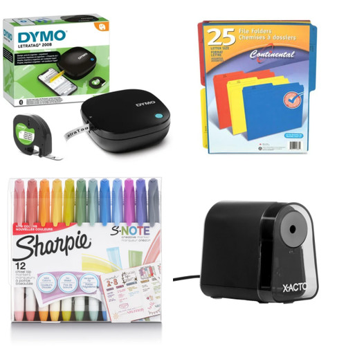 1090 units of Office & School Supplies - MSRP $10,982 - Returns (Lot # 985506)