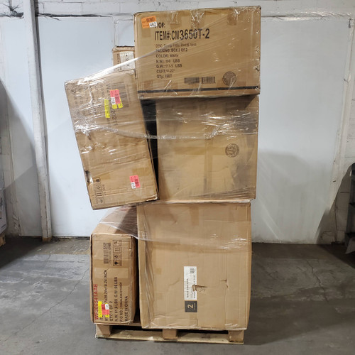 7 units of Furniture (Multi-Box Sets) - MSRP $2,735 - Salvage (Lot # 981015)