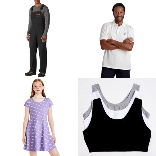 675 units of Clothing & Accessories - MSRP $9,670 - Returns (Lot # 986603)