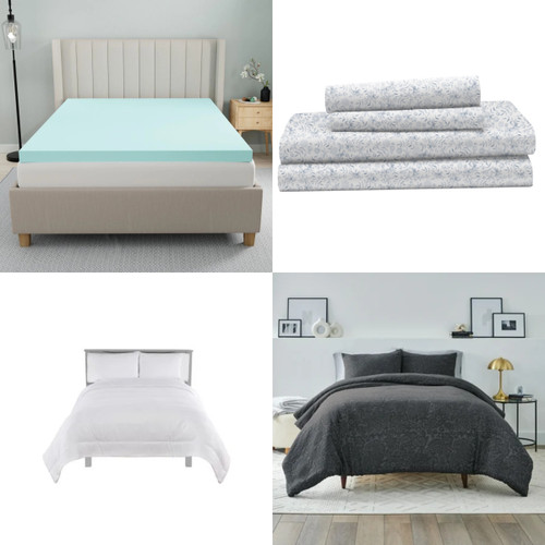 47 units of Bedding - MSRP $1,765 - Returns (Lot # 986907)