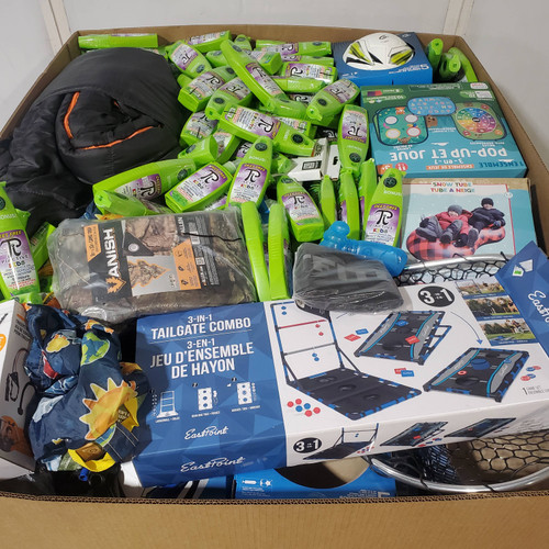 241 units of Sporting Goods - MSRP $5,658 - Returns (Lot # 988609)