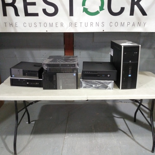 7 Units of Desktops - MSRP 2692$ - Returns