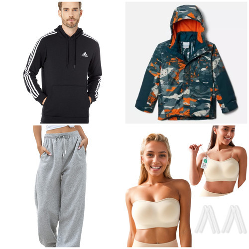 870 units of Clothing & Accessories - MSRP $19,646 - Returns (Lot # 105-947622)