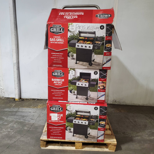 6 units of Expert Grill Burner Propane Gas Grills - MSRP $1,338 - Returns (Lot # 998413)