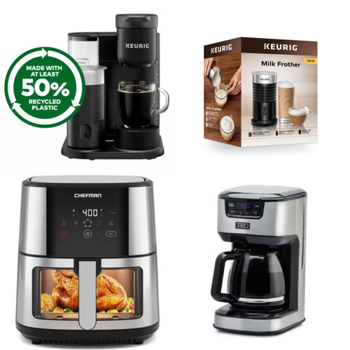 75 units of Small Appliances - MSRP $5,969 - Returns (Lot # 998207)