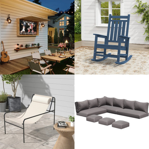12 units of Patio Furniture - MSRP $2,655 - Returns (Lot # 986211)