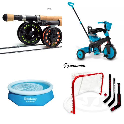 341 units of Sporting Goods - MSRP $8,379 - Returns (Lot # 999407)