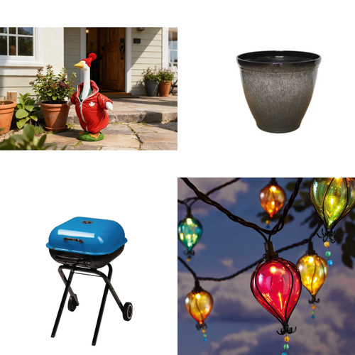 78 units of Garden & Accessories - MSRP $1,947 - Returns (Lot # 1000408)
