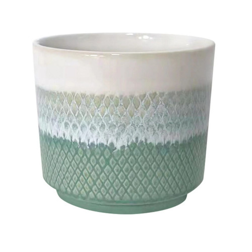140 Units of Hometrends 8" Ombre Diamond Planters - MSRP $2,518 - Brand New (Lot # BN1012301)