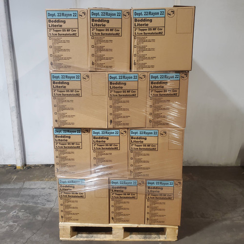 36 units of Dream Serenity Memory Foam Mattress Toppers & Bed Pillows - MSRP $4,319 - Brand New (Lot # 1013402)