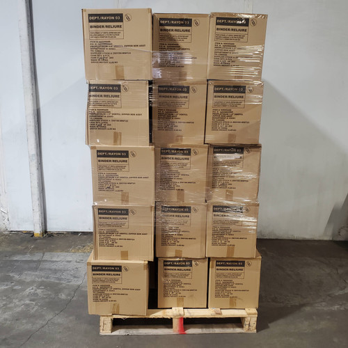 300 units of Mead ProPlatinum 1.5" Vertical Zipper Binders - MSRP $5,391 - Brand New (Lot # 1011607)