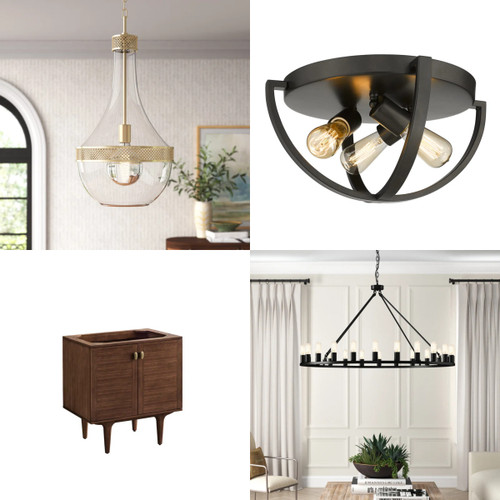 45 units of Home Fixtures - MSRP $9,513 - Like New (Lot # 998910)