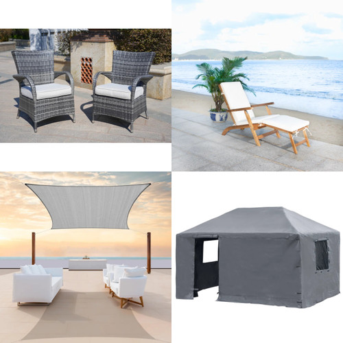 15 units of Patio Furniture - MSRP $3,134 - Like New (Lot # 1011803)
