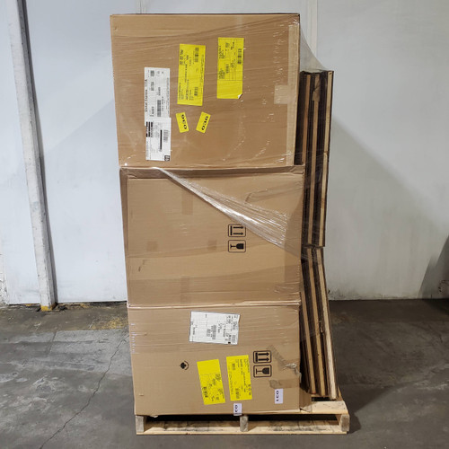6 units of Ionic 30"D x 29"H Square Tables - X-Base - MSRP $910 - Brand New (Lot # 1011416)