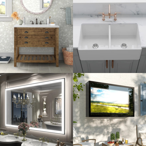 23 units of Home Fixtures - MSRP $6,766 - Returns (Lot # 1015035)