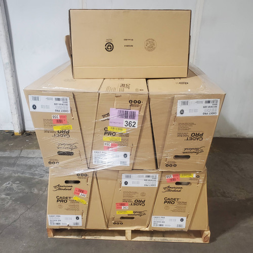 14 units of Cadet Pro Right Height Elongated Toilet Bowls - MSRP $4,340 - Like New (Lot # 1014917)
