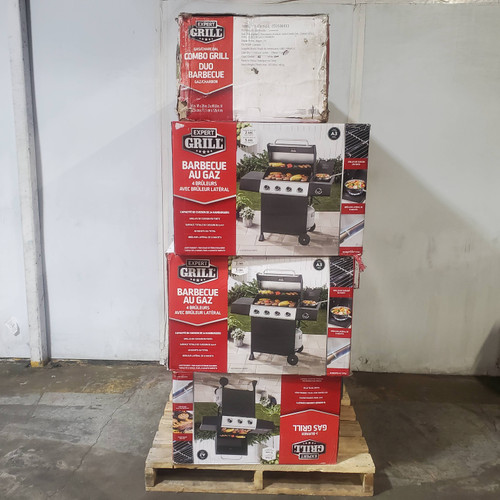 7 units of Propane Gas Grills - MSRP $1,966 - Returns (Lot # 1018612)
