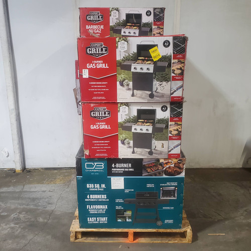 8 units of Propane Gas Grills - MSRP $1,644 - Returns (Lot # 1018613)