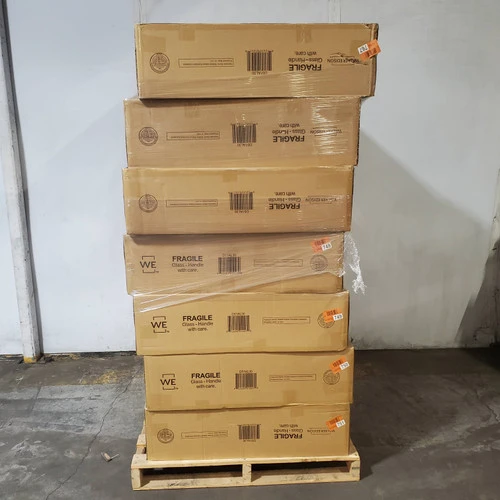 14 units of L-Shaped Glass Top Computer Desks - MSRP $5,670 - Like New (Lot # 103-1012110)