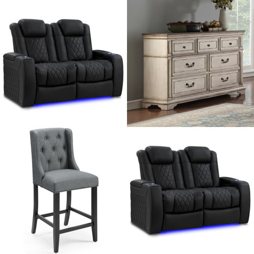 5 units of Home Furniture - MSRP $16,631 - Like New (Lot # 103-998802)