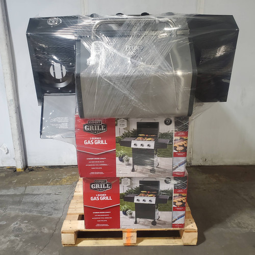 6 units of Expert Grill Propane Gas Grills - MSRP $1,218 - Returns (Lot # 1020521)