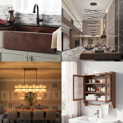 13 units of Home Fixtures - MSRP $10,003 - Returns (Lot # 1015113)