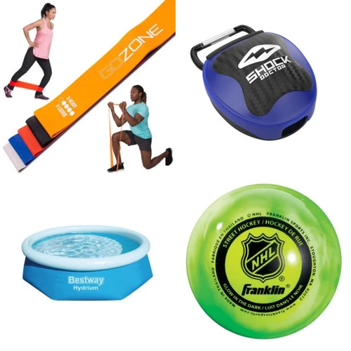 189 units of Sporting Goods - MSRP $5,198 - Returns (Lot # 105-985302)