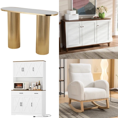 12 units of Home Furniture - MSRP $3,052 - Returns (Lot # 1018304)