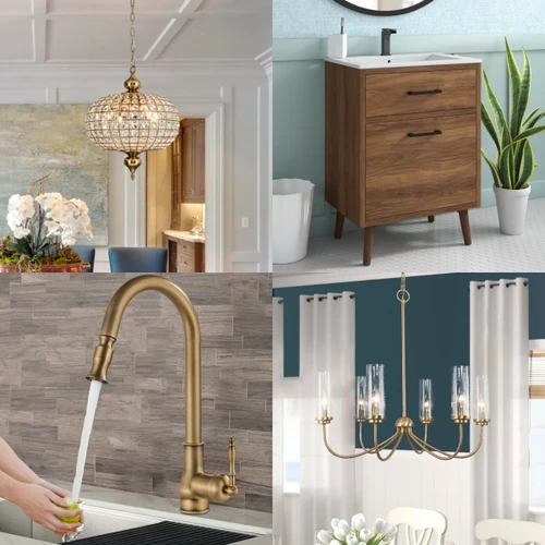 43 units of Home Fixtures - MSRP $8,136 - Returns (Lot # 1022102)