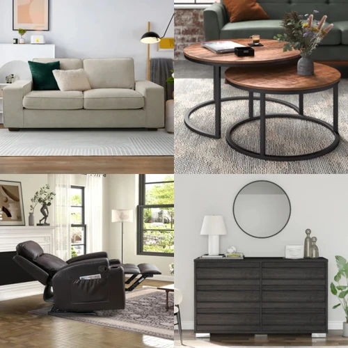 7 units of Home Furniture - MSRP $3,380 - Returns (Lot # 1022107)
